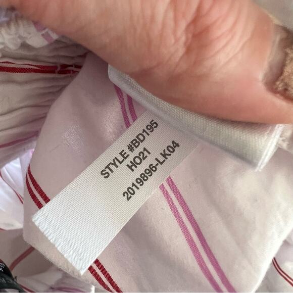 J.Crew Cotton Poplin Boxer Short In Candy Stripe - Picture 10 of 10